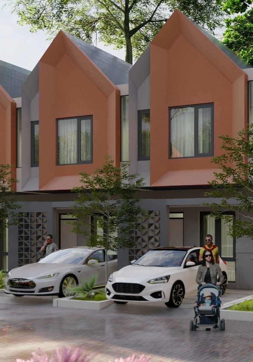 Rumah Dijual di Padurenan Mustika Jaya Bekasi Royal Rose - Model 1